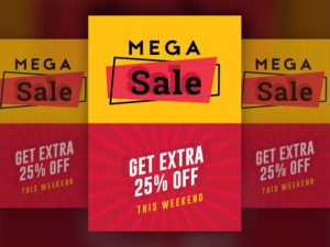 Mega Sale Discount offer