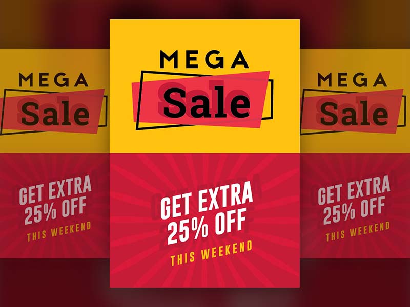 Mega Sale Discount offer