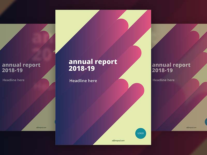 Annual Report Cover - Free images and graphic designs