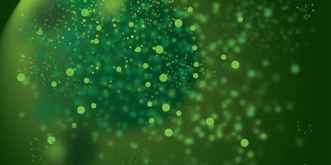 Green Textured space background