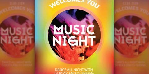 Music Night Event Poster