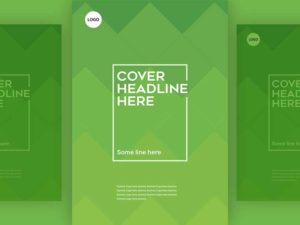 Green Abstract Pattern Cover