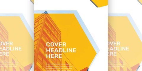 Yellow Color Cover Template