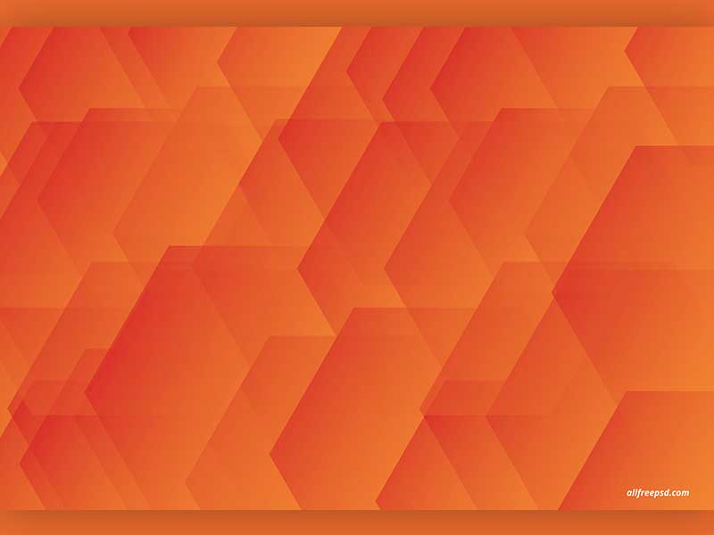 Orange Patterned Graphics
