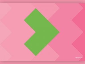Pink Green Arrow Graphics
