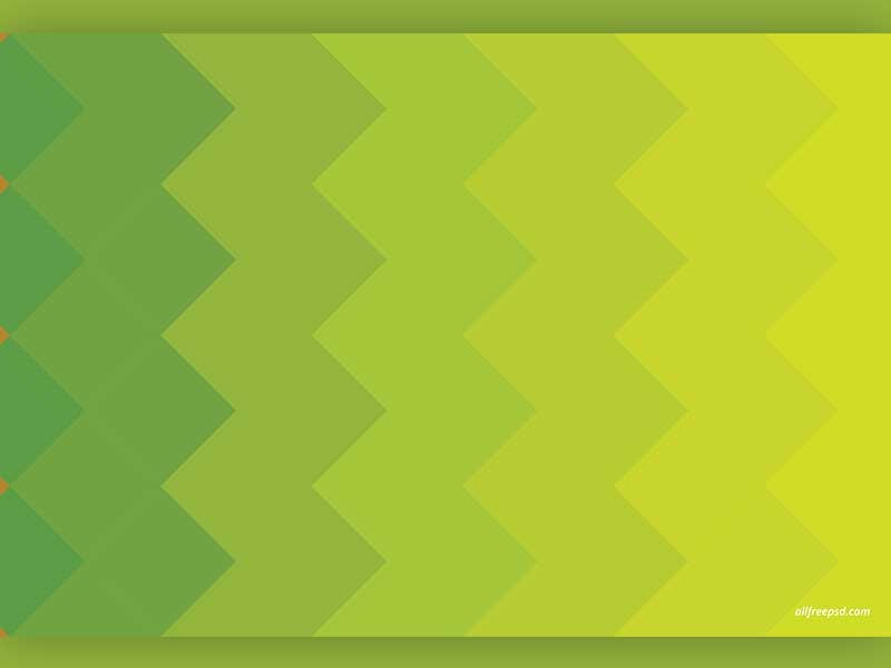Green Yellow Zigzag Pattern