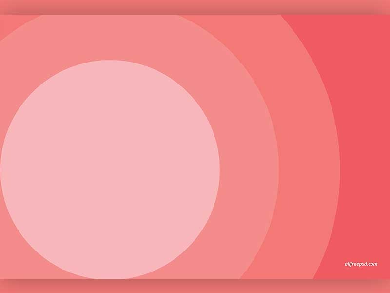 Red Circle Background Design