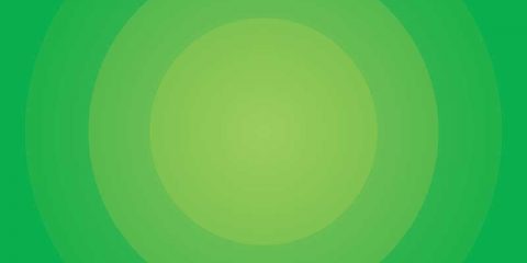 Green Circle Abstract Background