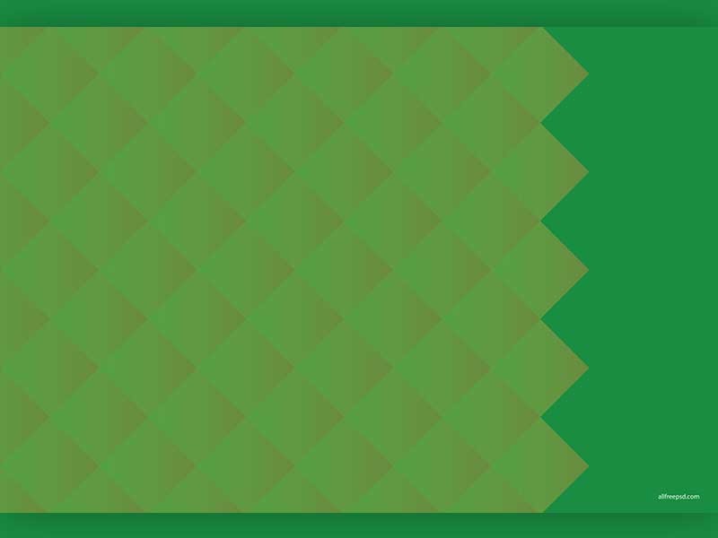 Green Square Pattern