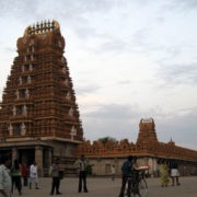 Temple Evening South India