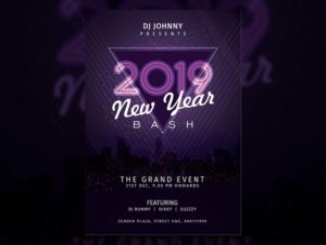 New Year Celebration Poster