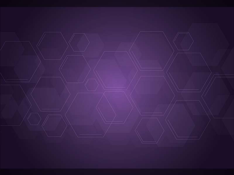 Purple Hexagon Pattern