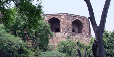 Old Dilapidated Fort Delhi
