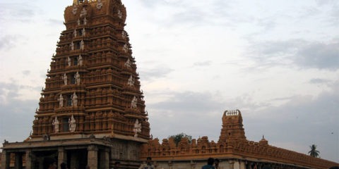 Temple Evening South India